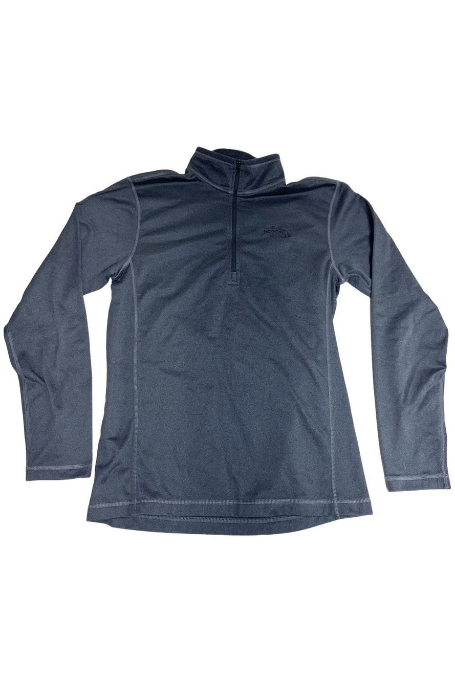 The North Face Men's Tech Glacier 1/4 Pullover Hoodie Asphalt Grey